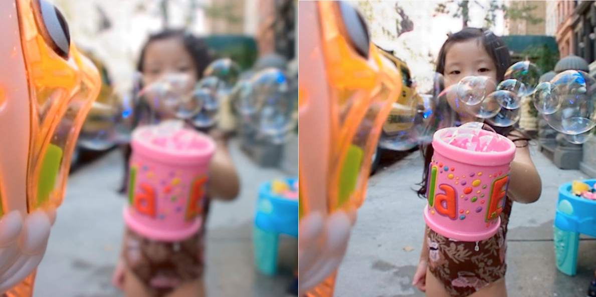 The same photograph with the focus point changed retrospectively (lycro.com)
