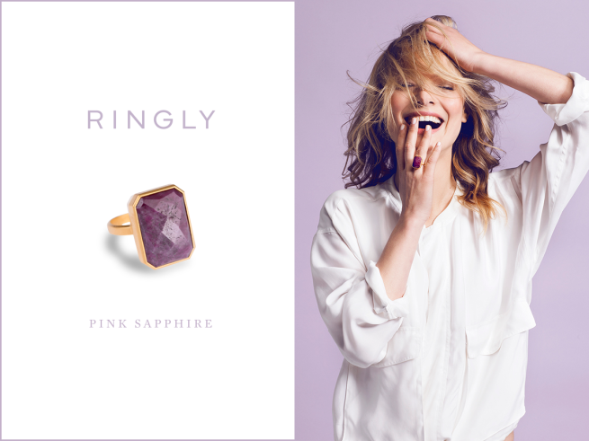 Ringly Pink-Sapphire