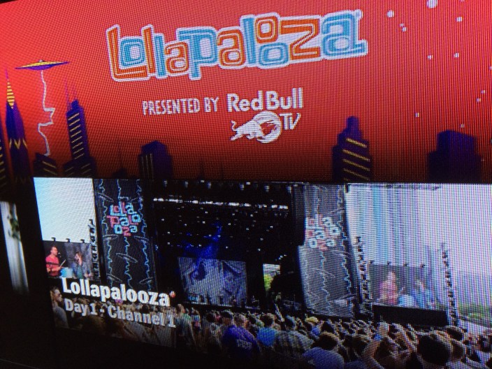 Red Bull Apple TV Lollapalooza