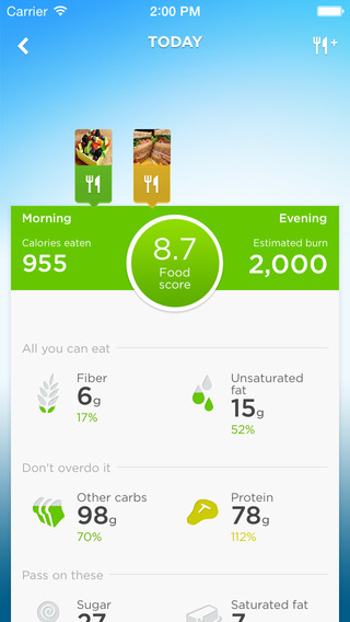 UP-Food-tracking-app