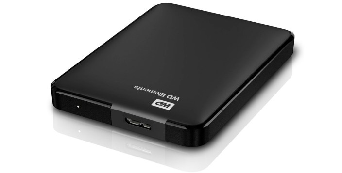 Western Digital 2TB Elements Portable USB 3.0 Hard Drive