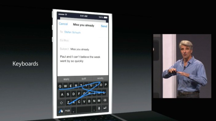 third party keyboards iOS 8