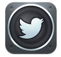 Twitter #music for iPhone icon