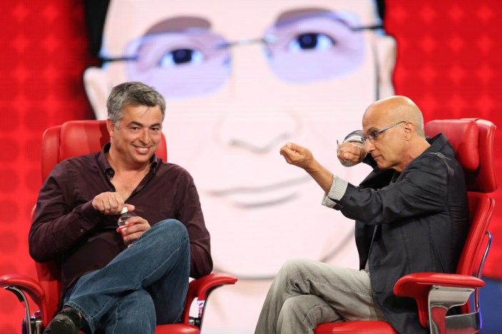 Eddy Cue and Jimmy Iovine at Code Conference via Re/code
