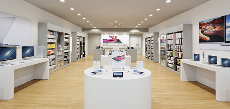 An Apple Premium Reseller store in India