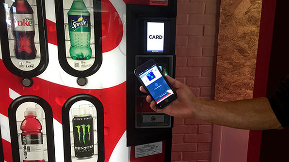 Apple Pay Vending Machine