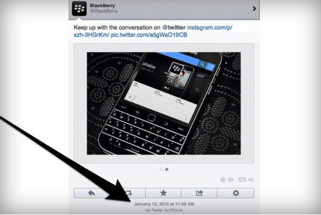 BlackBerry Twitter iPhone