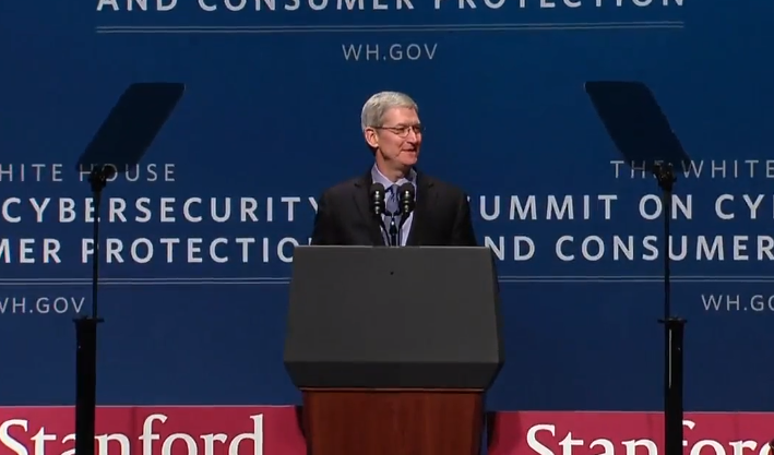 Tim Cook White House Summit on Cybersecurity
