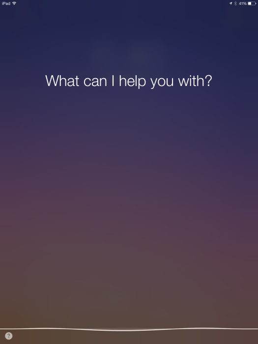 Siri what can I help you with