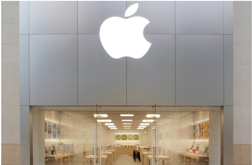 The Apple Store in Birmingham, England – one of the stores affected