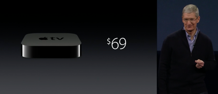 Apple recently dropped the price of the current Apple TV.