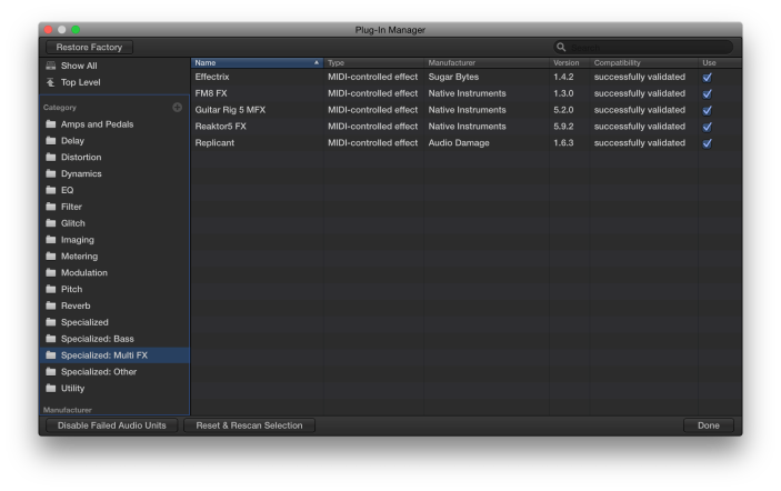 Plug-In Manager-Nest-The Logic Pros