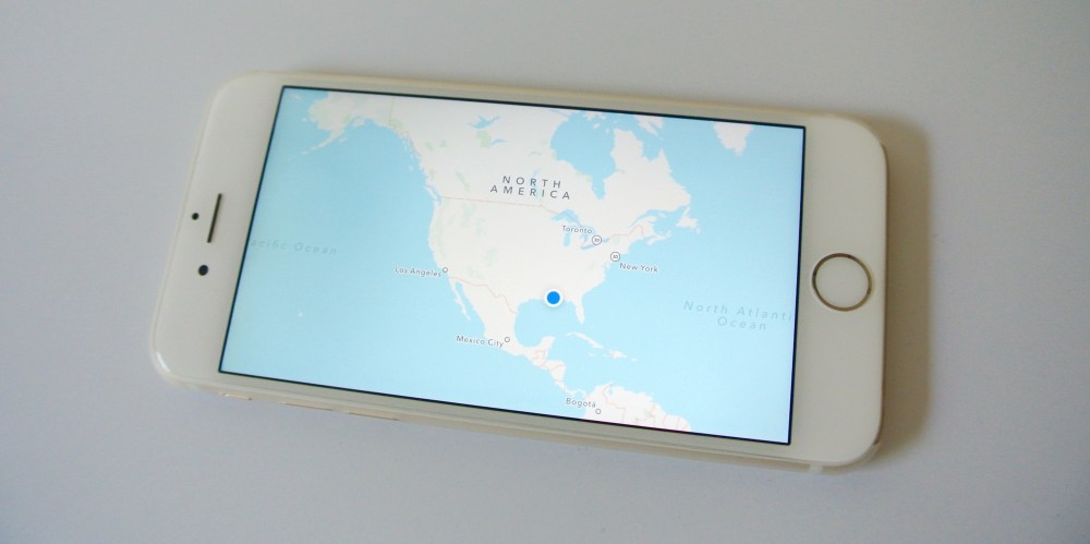 iPhone 6 Apple Maps North America