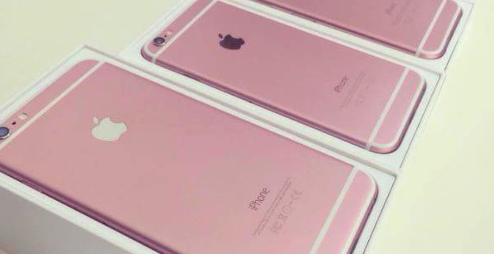 pink iPhone 6S