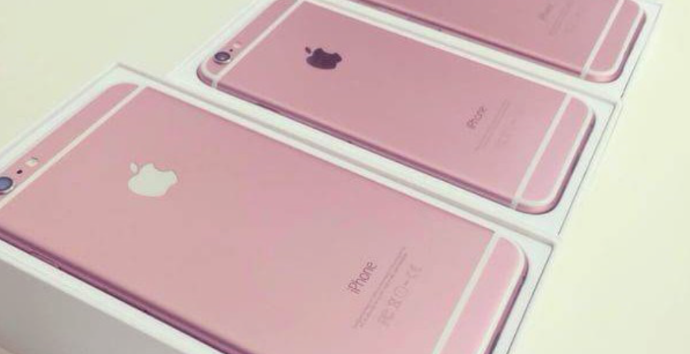pink iPhone 6S