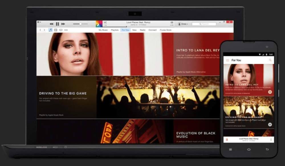 Apple Music for Android and Windows