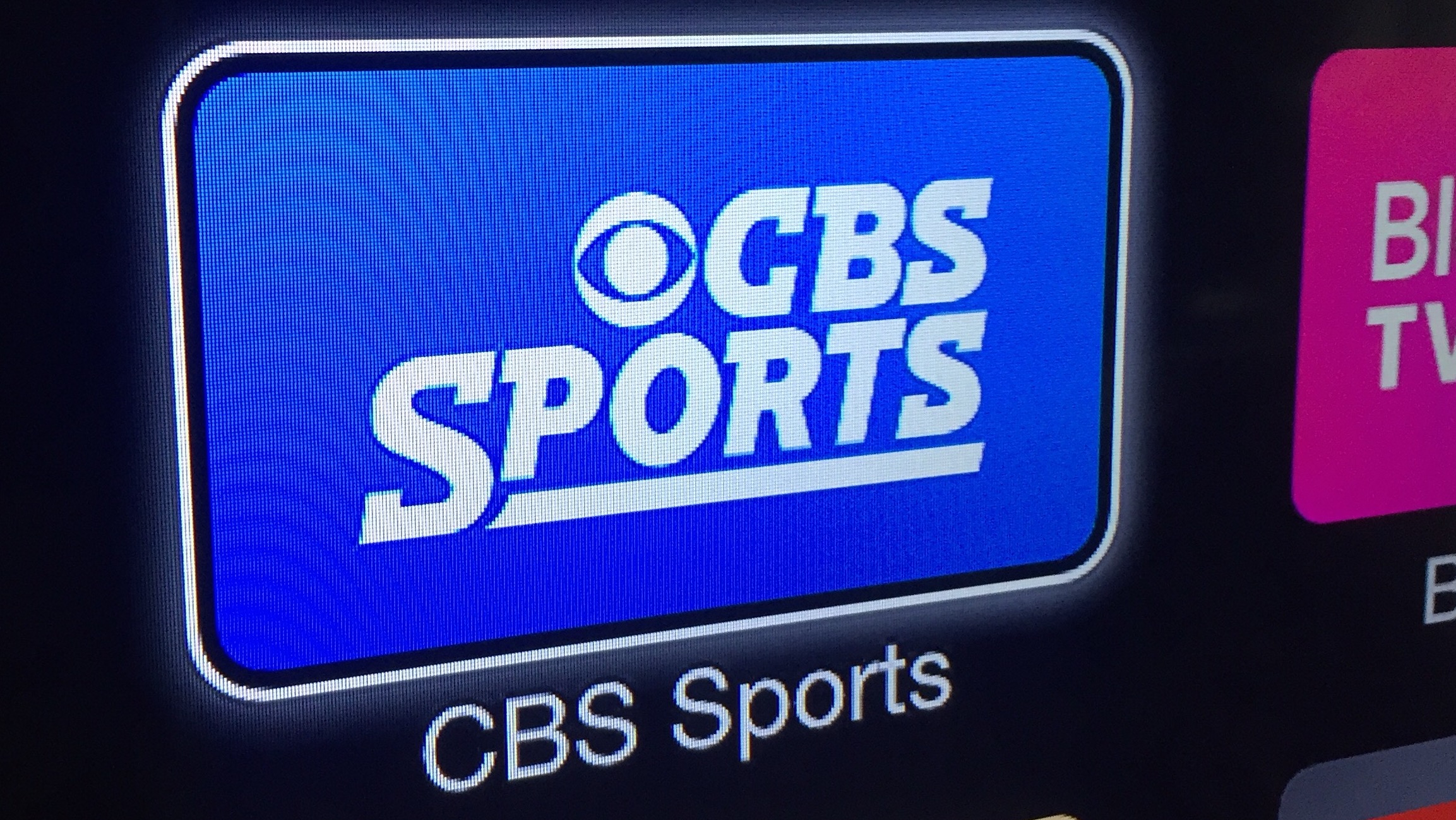 CBS Sports Apple TV 16-9