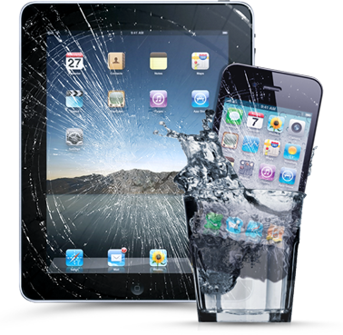 cracked-water-damaged-tablet-and-phone