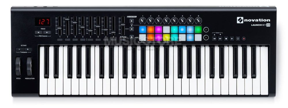 Novation MK2 Launchkey USB MIDI Keyboard Controllers (25-61 Key)-sale-01