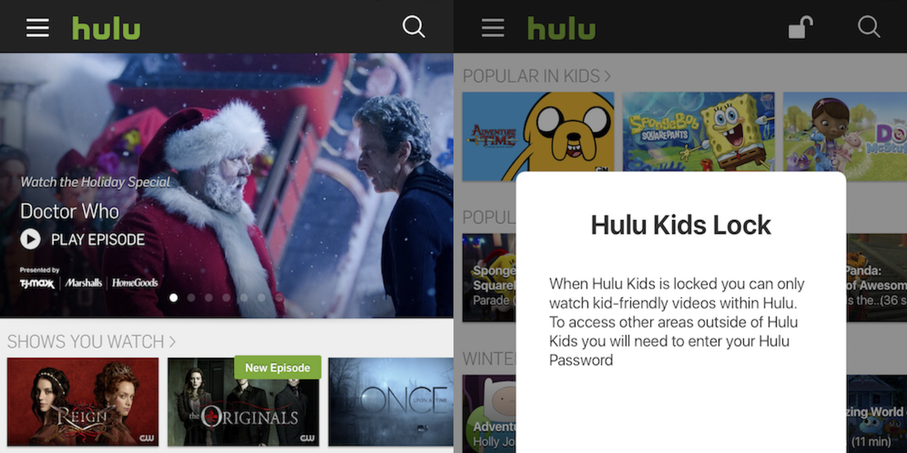 Hulu-iPhone-update