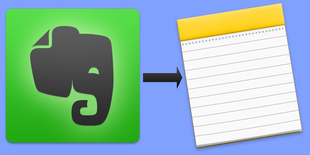 Evernote to Notes