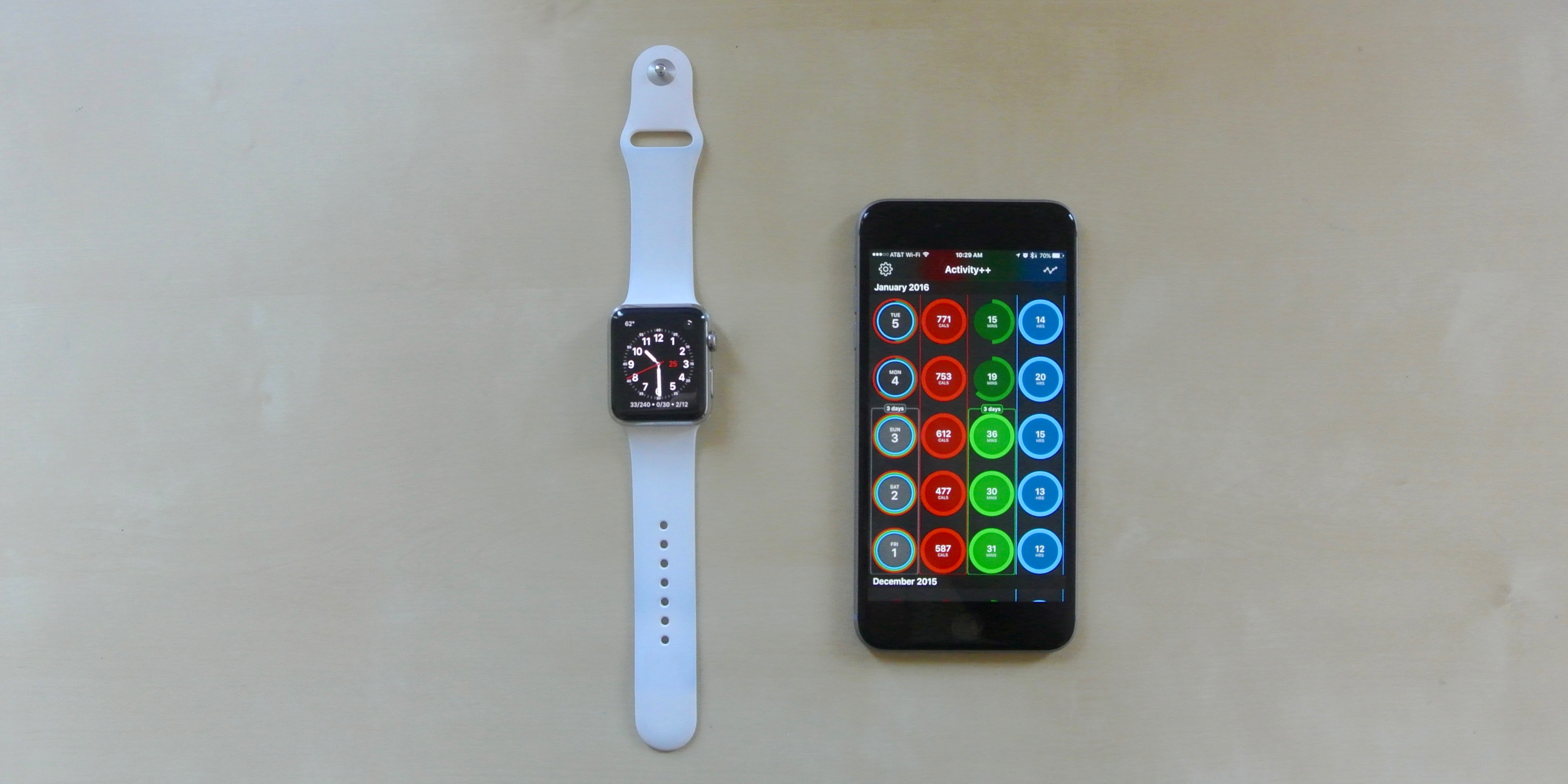 Activity++ Apple Watch iPhone
