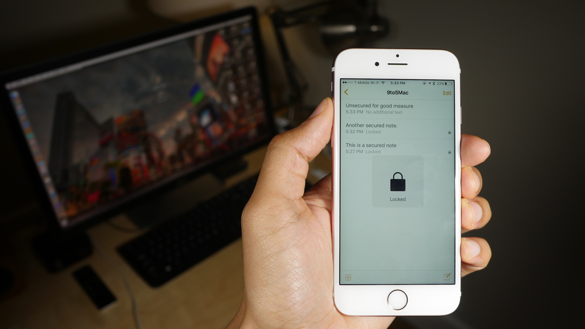 How to secure notes in iOS 9.3