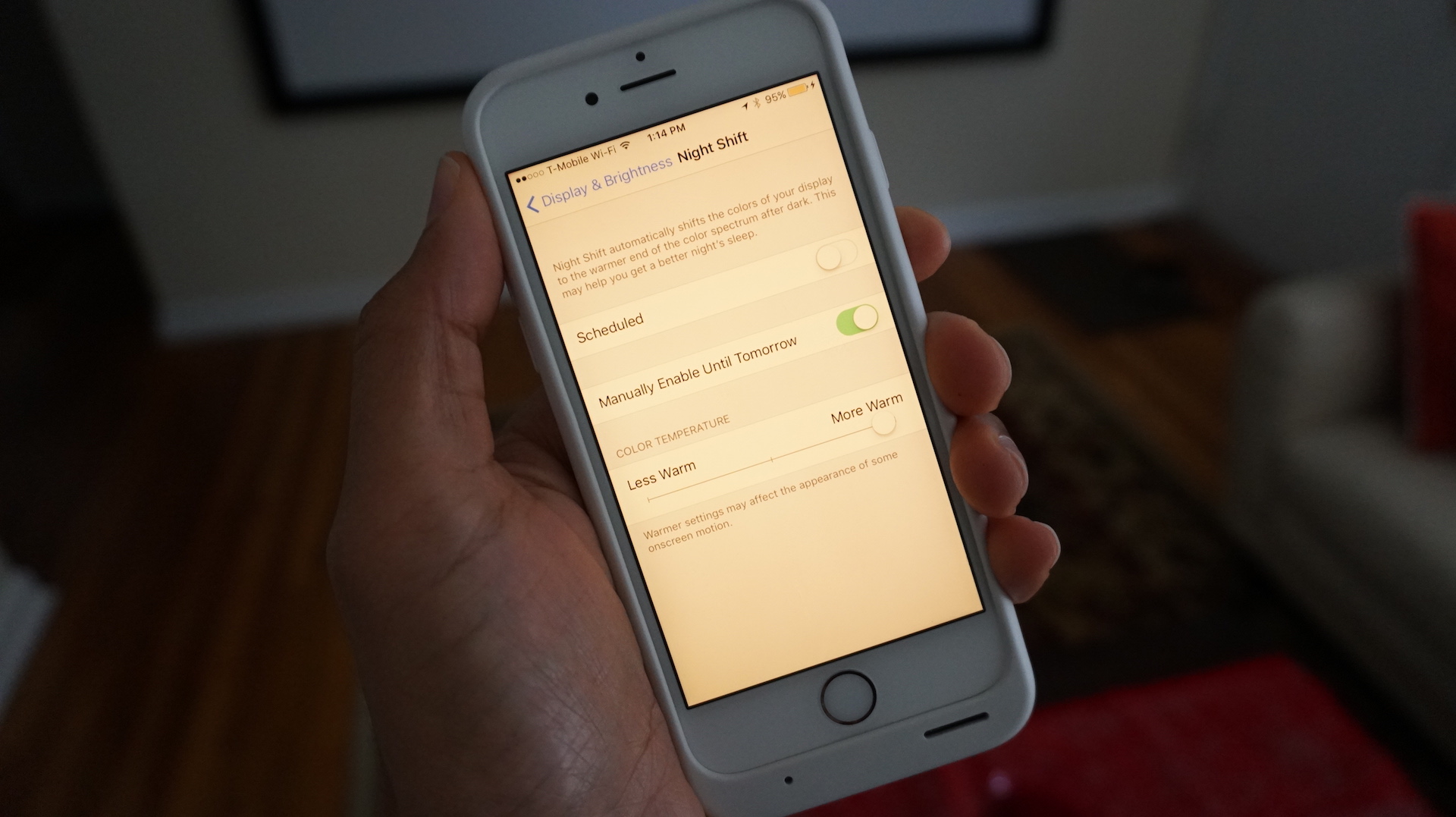 Low Power Mode Night Shift iOS 9.3.2 beta 2