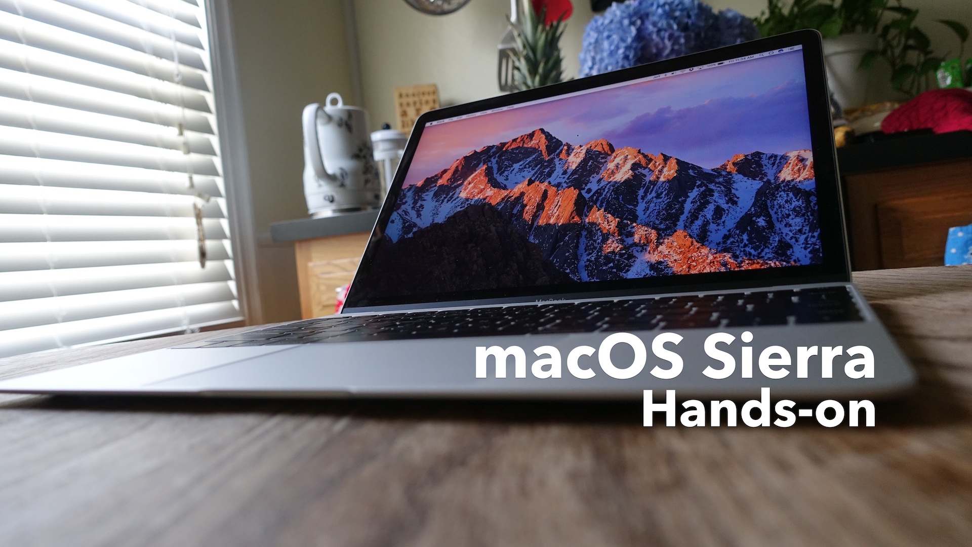 macOS Sierra hands-on