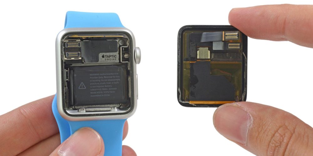 Apple Watch battery iFixit