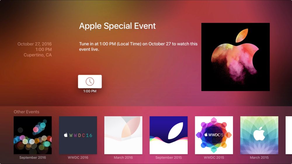 Apple Events