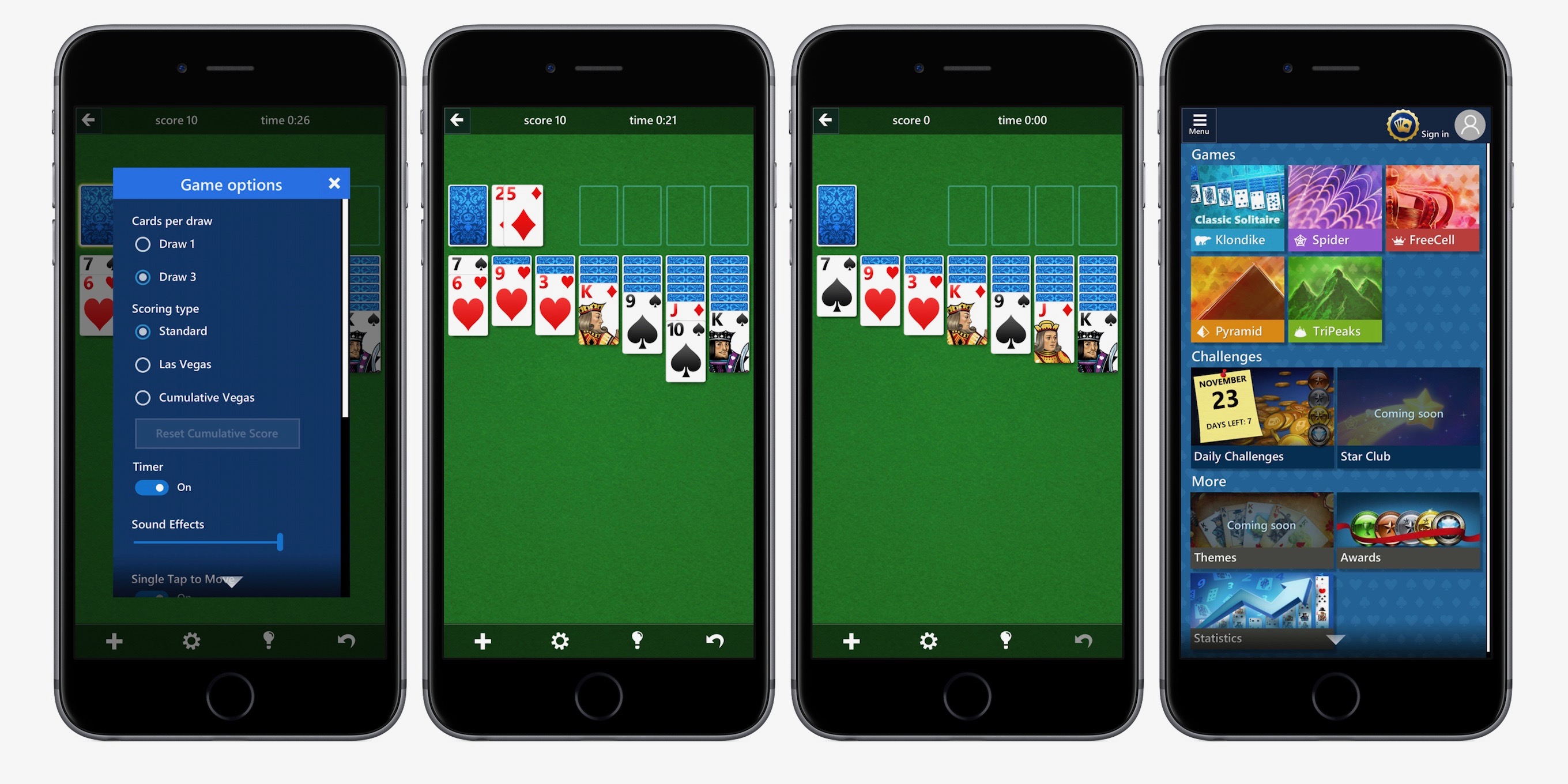 Microsoft Solitaire iPhone