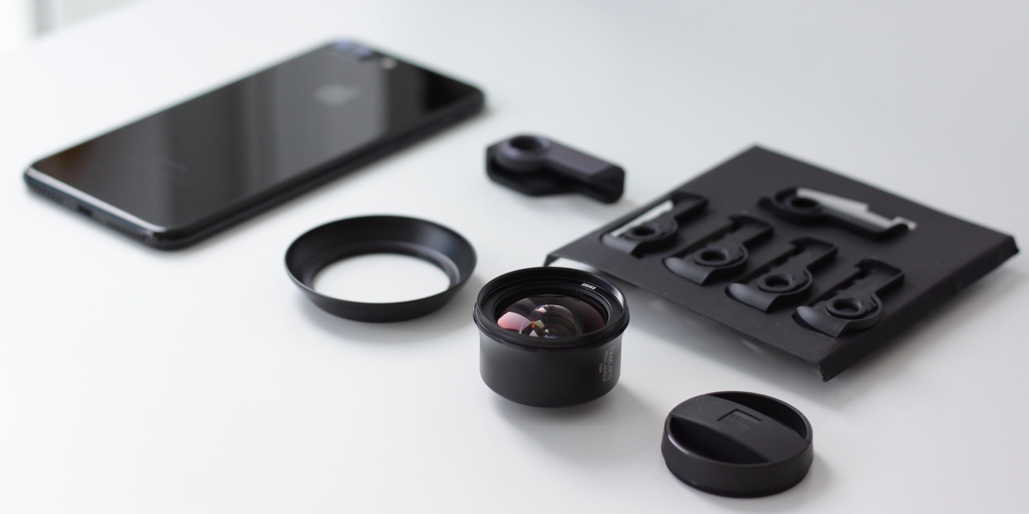 ExoLens PRO with ZEISS Optics Wide-Angle Kit and iPhone 7 Plus