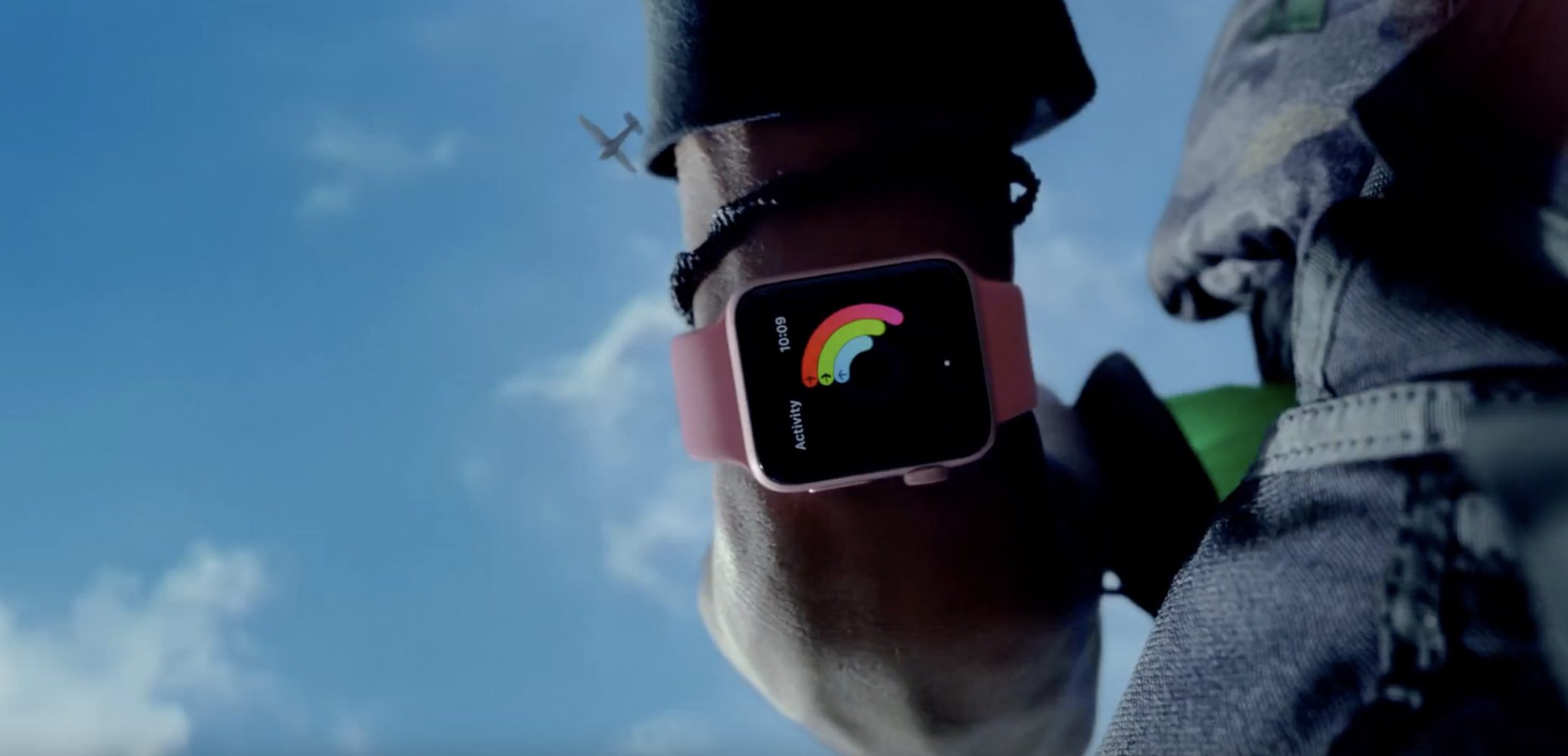 Apple Watch Live Bright ad
