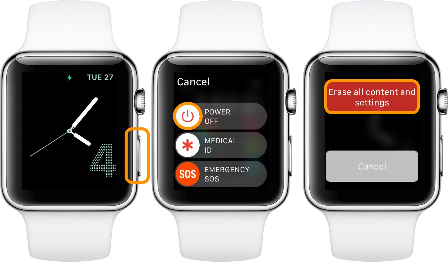 How to unpair Apple Watch without iPhone
