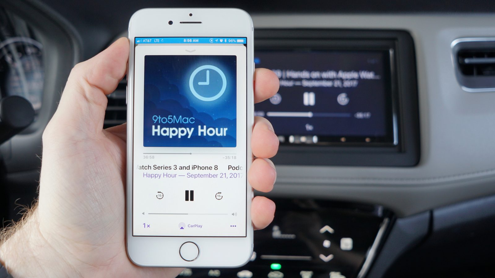iPhone CarPlay wireless Podcast apps