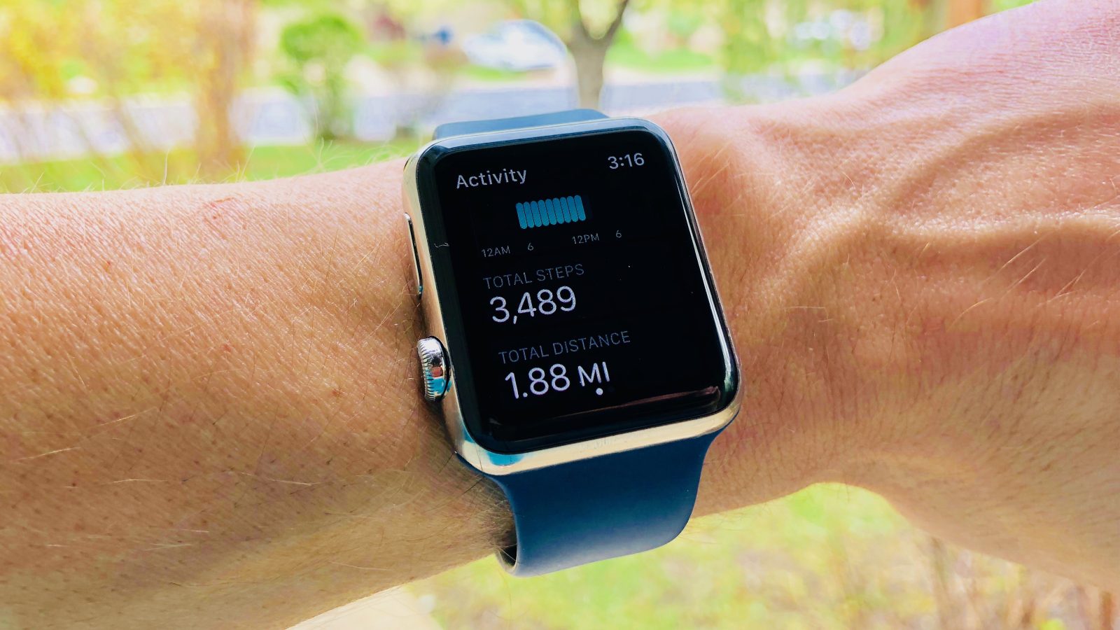 How to see steps Apple Watch distance flights