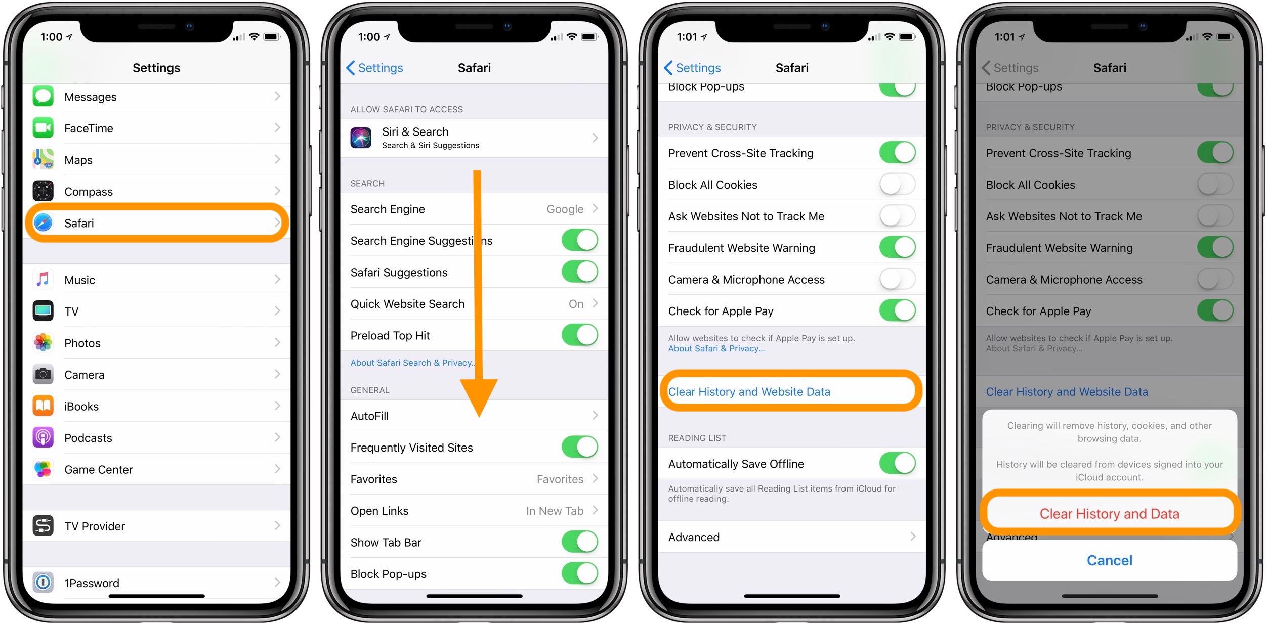 How to clear cache on iPhone and iPad and other apps