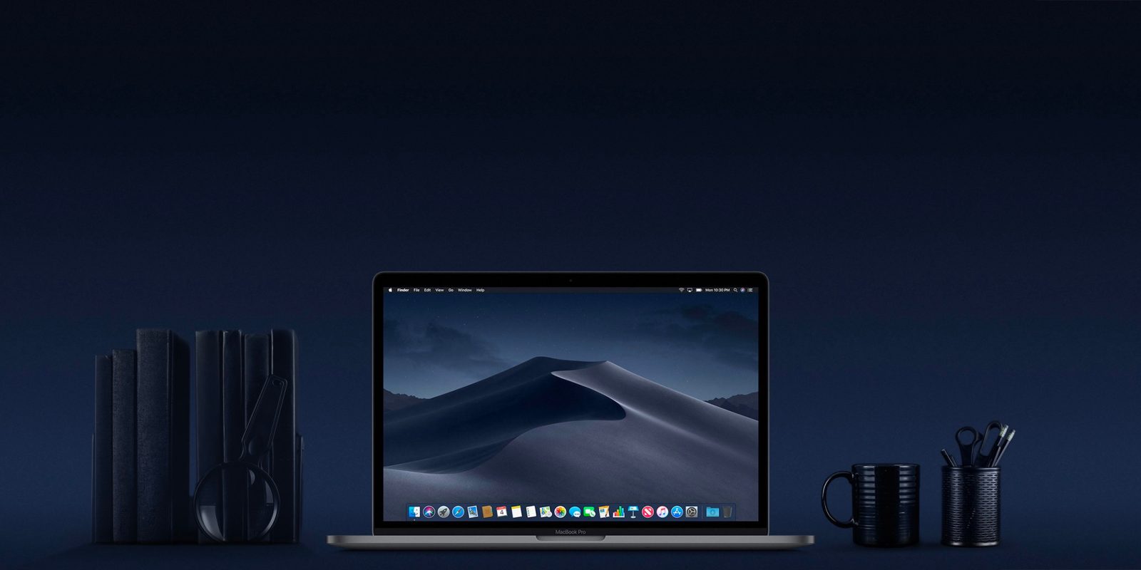 macOS Dark Mode on MacBook Pro