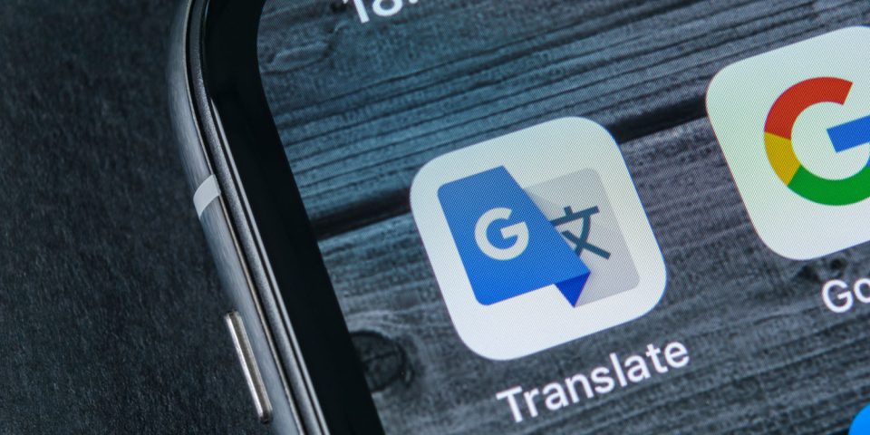 Google Translate iPhone app