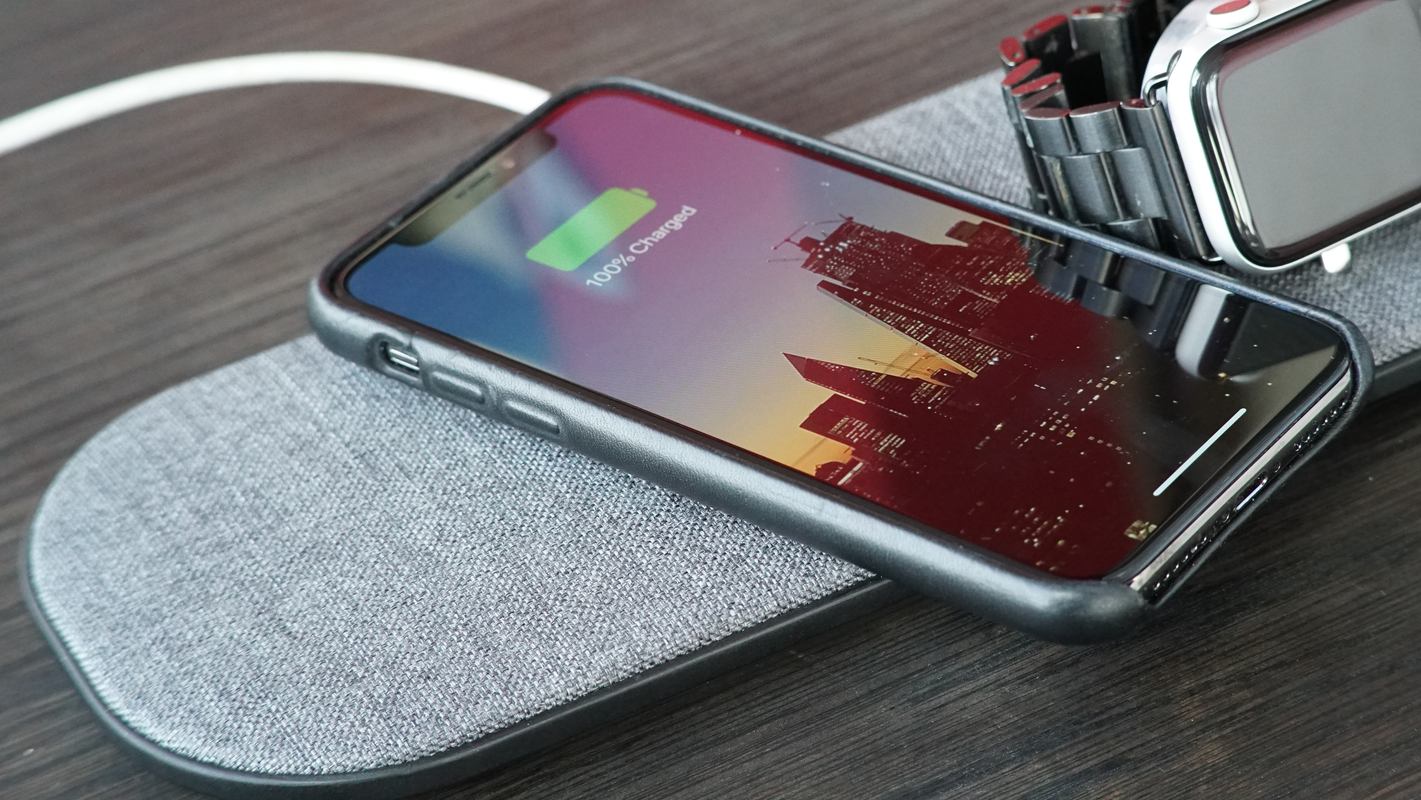 SliceCharge Pro review AirPower close up multi coil iPhone charger