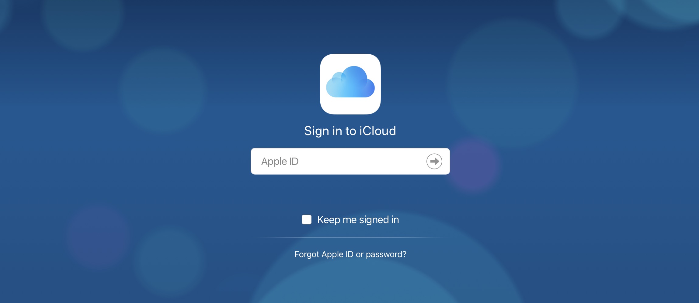how to access iCloud on the web