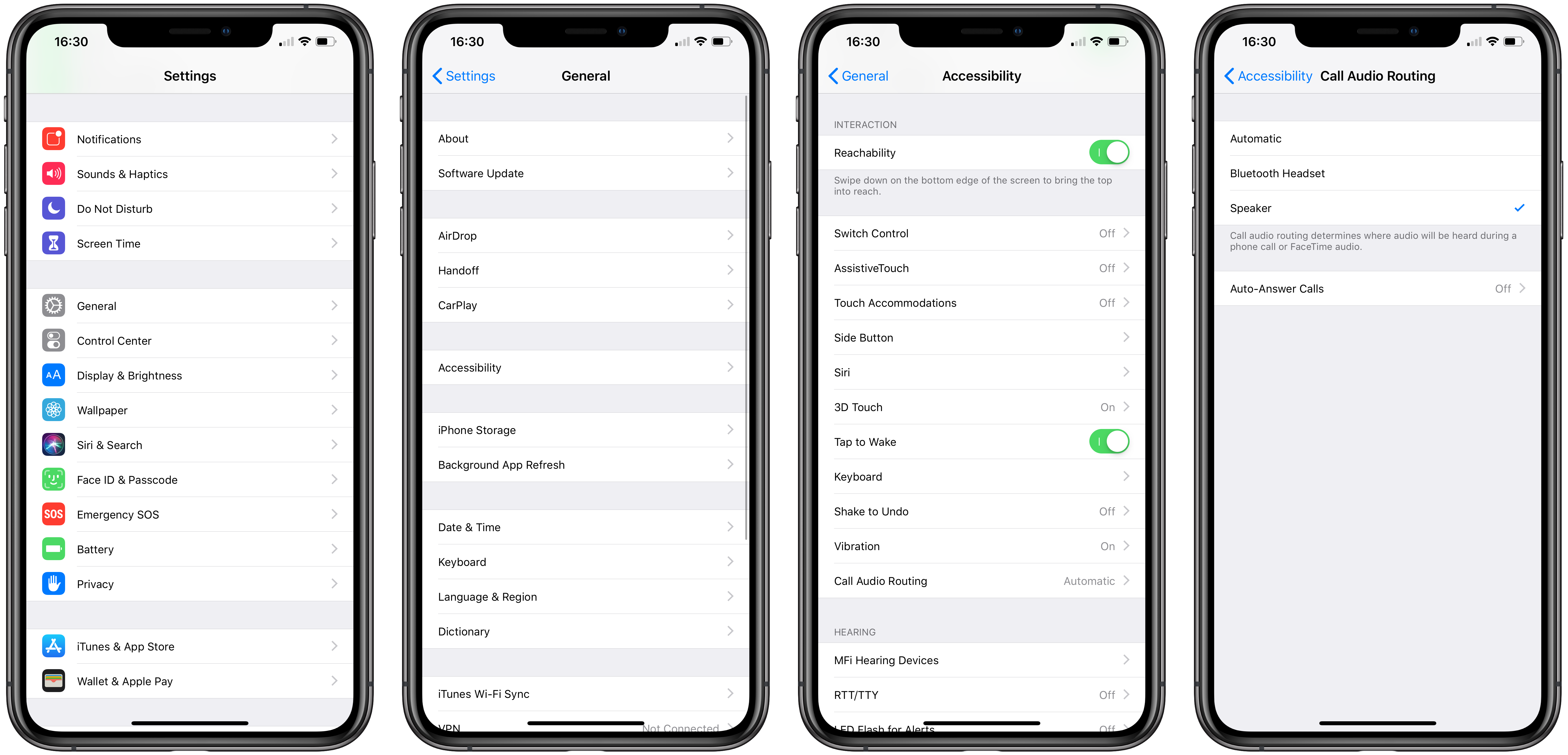 How to automatically speakerphone on iPhone when taking a call