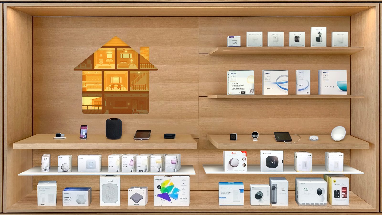 HomeKit Apple Store redesign