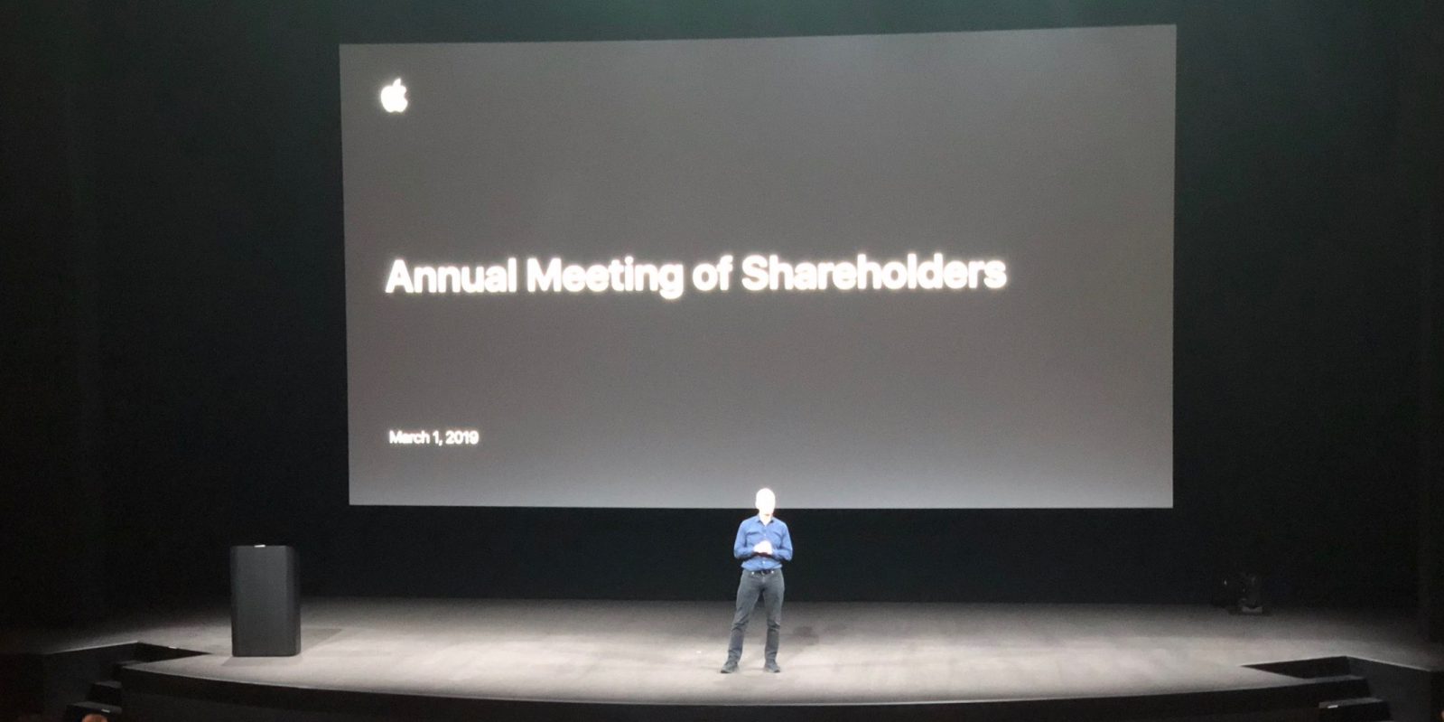 Apple 2019 shareholders meeting