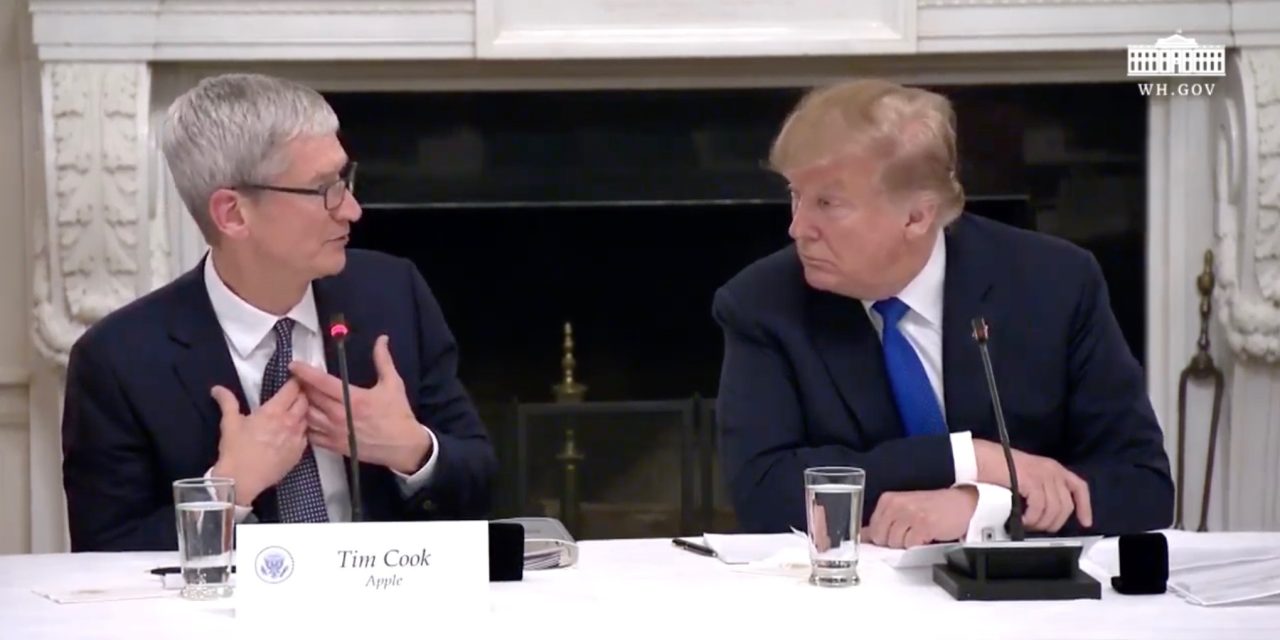 Mac Pro tariff exemption Trump Tim Cook