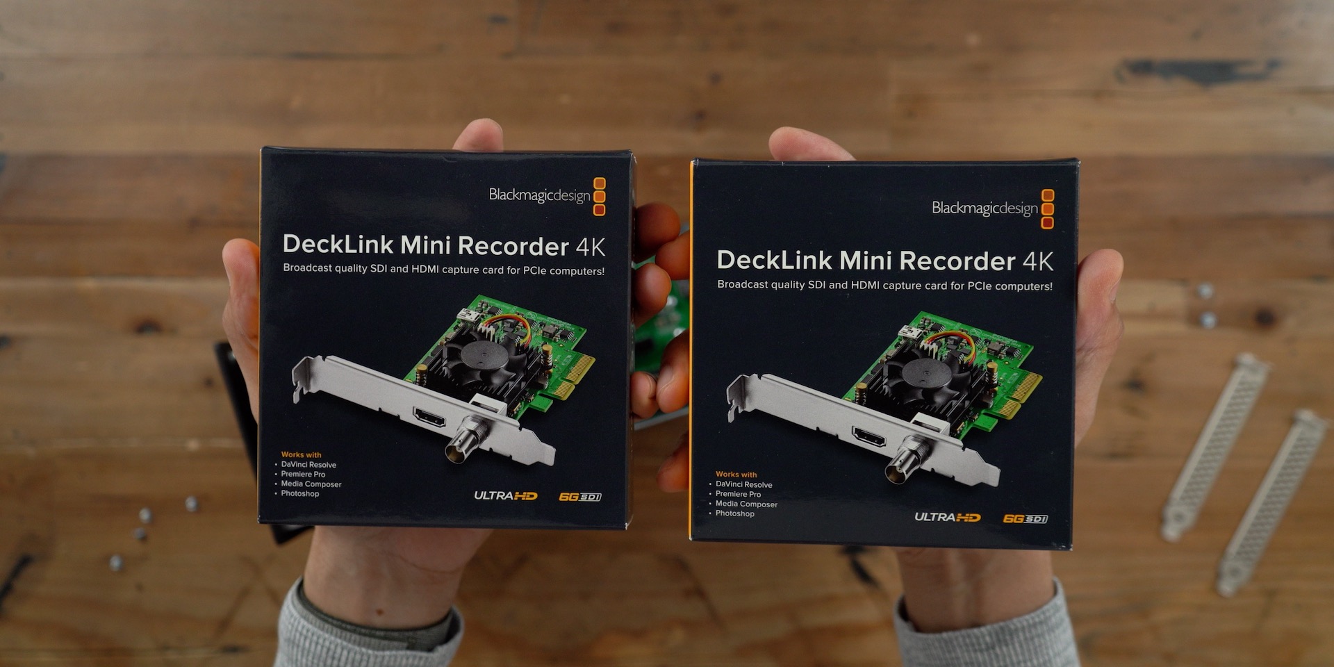 Blackmagic DeckLink Mini Recorder 4K Boxes