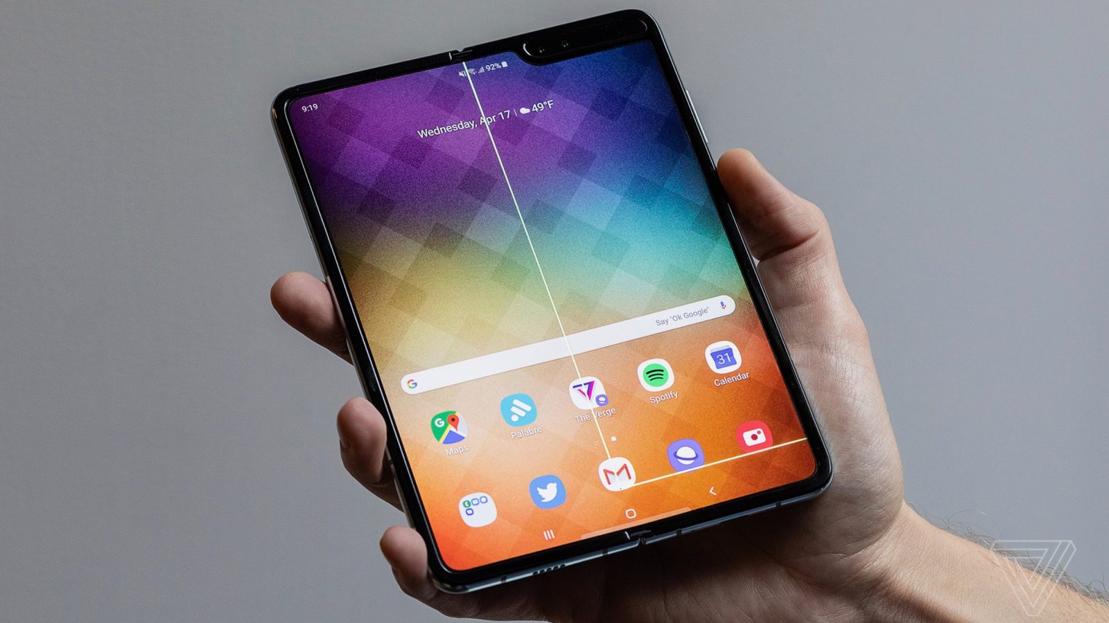 iPhone envy galaxy fold review