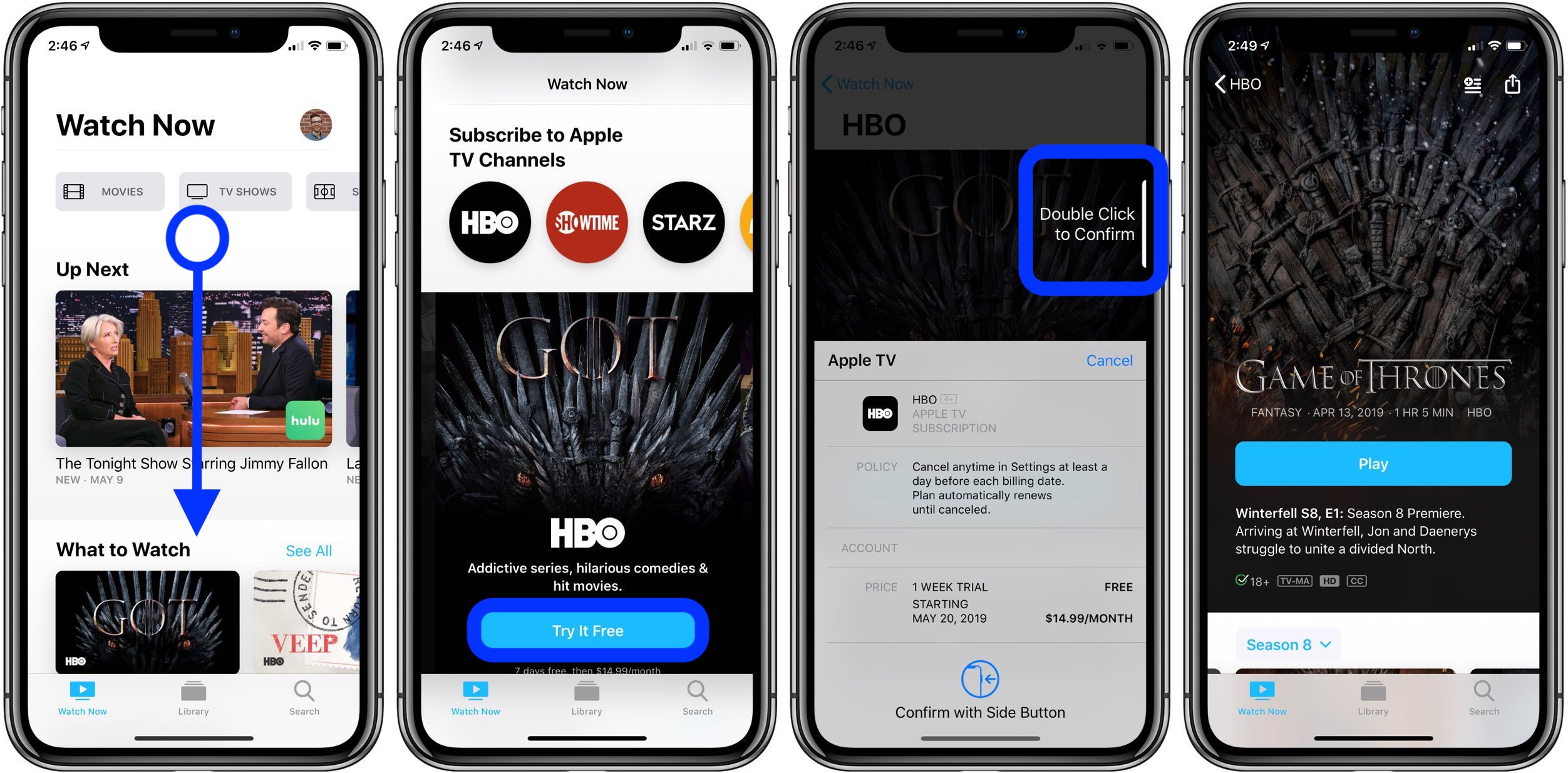 download HBO shows iPhone iPad