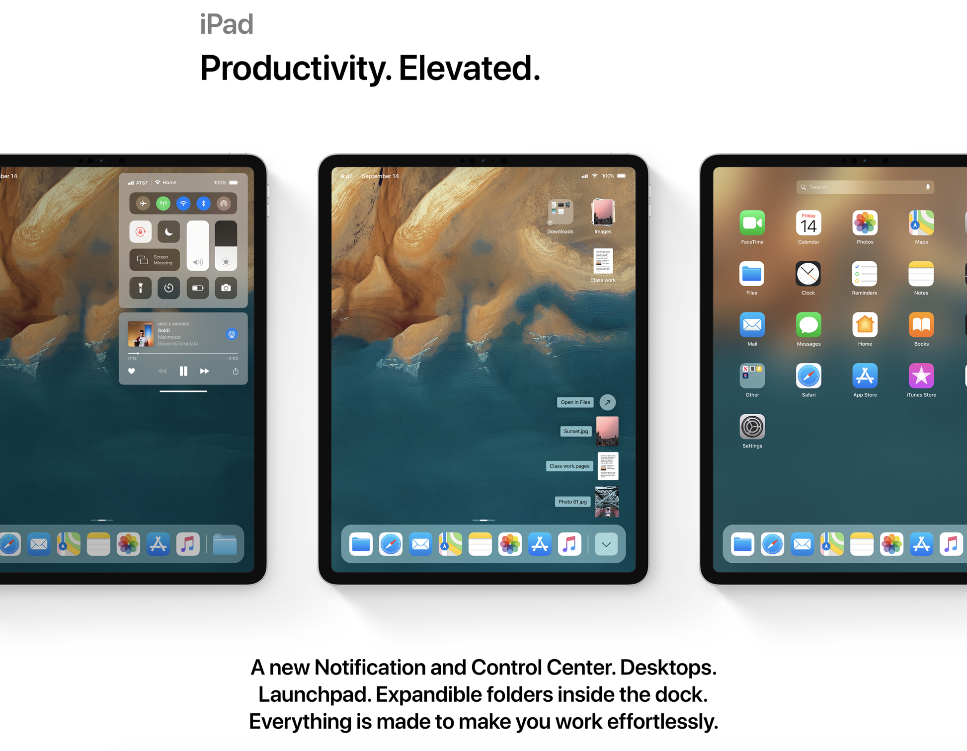 iOS 13 new iPad experience